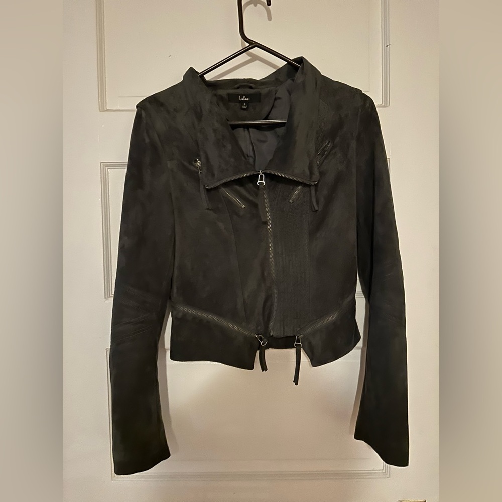 Lulu’s Vegan Suede Moro Jacket Small - Picture 7 of 15